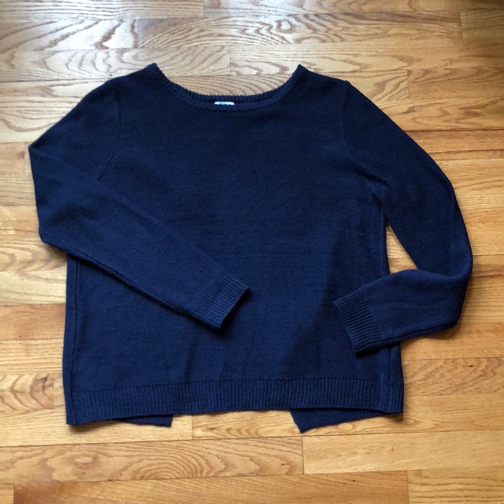 navy blue sweater
